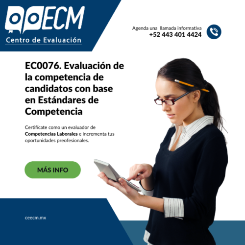 Certificación en el Estandar de Competencia EC0076